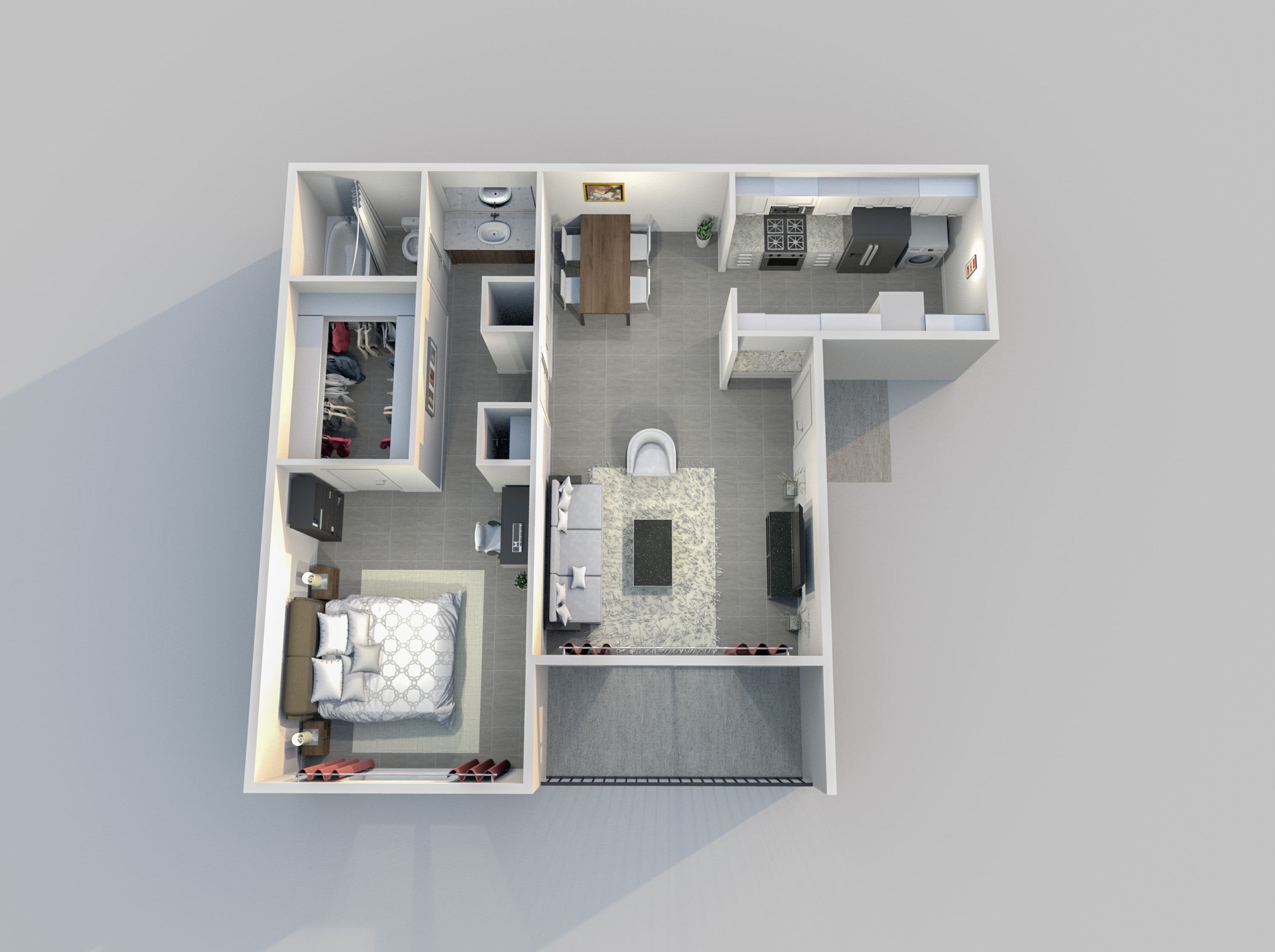 A6 - 3D Plan