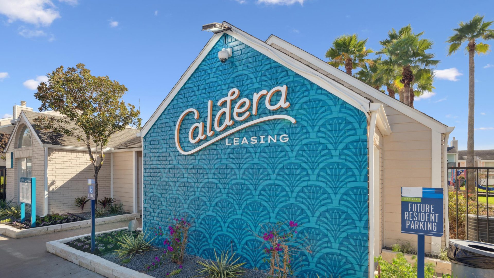 a sign on the side of a building